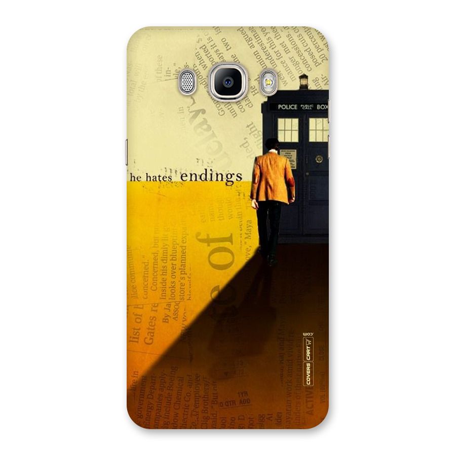 Hates Endings Back Case for Galaxy On8