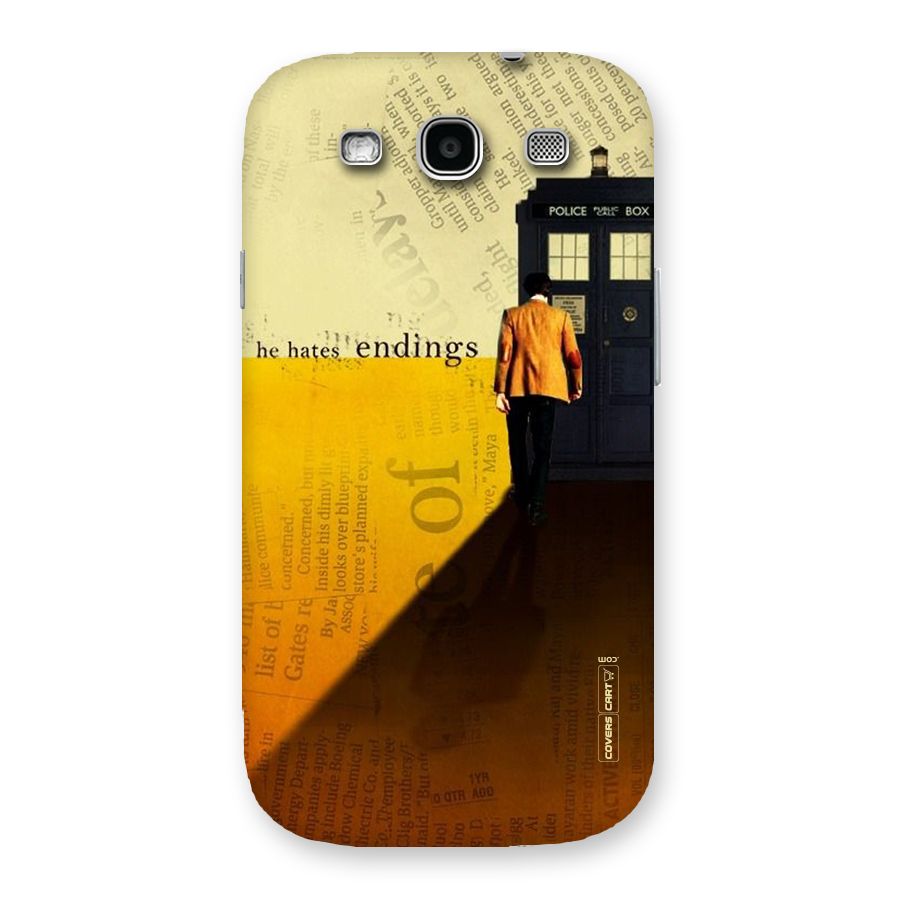 Hates Endings Back Case for Galaxy S3