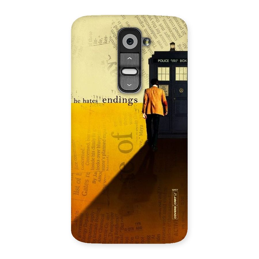Hates Endings Back Case for LG G2