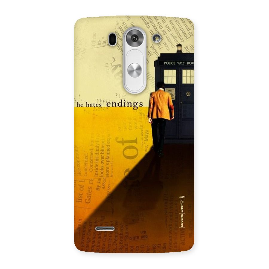 Hates Endings Back Case for LG G3 Beat