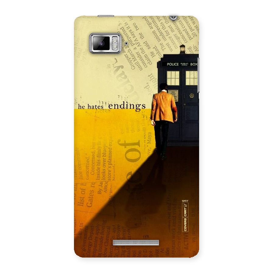 Hates Endings Back Case for Lenovo Vibe Z K910
