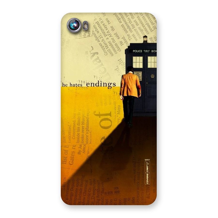 Hates Endings Back Case for Micromax Canvas Fire 4 A107
