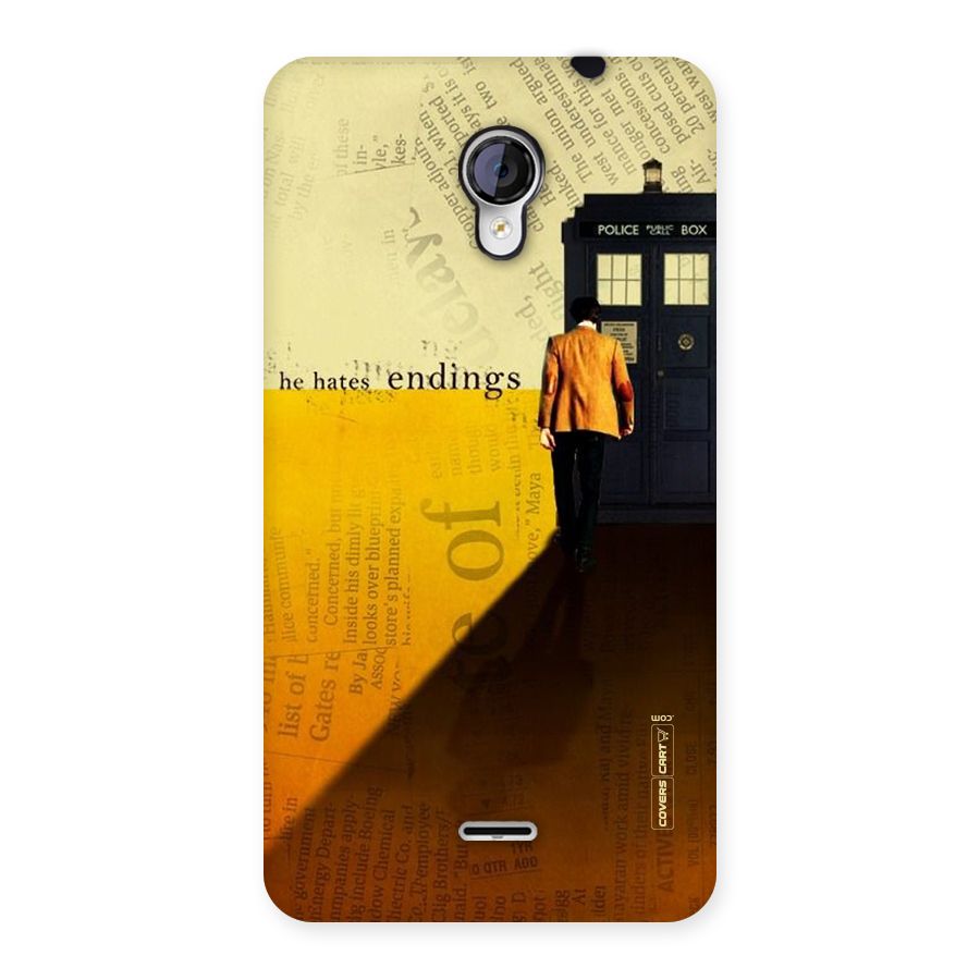 Hates Endings Back Case for Micromax Unite 2 A106