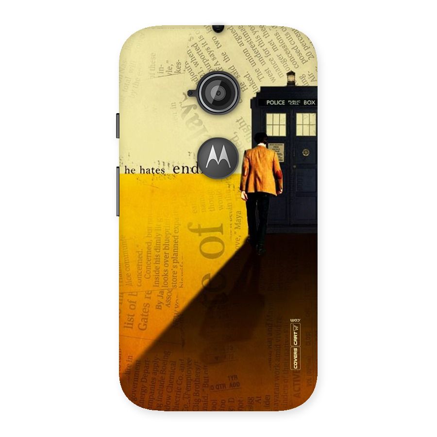 Hates Endings Back Case for Moto E 2nd Gen