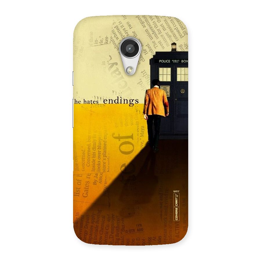 Hates Endings Back Case for Moto G 2nd Gen