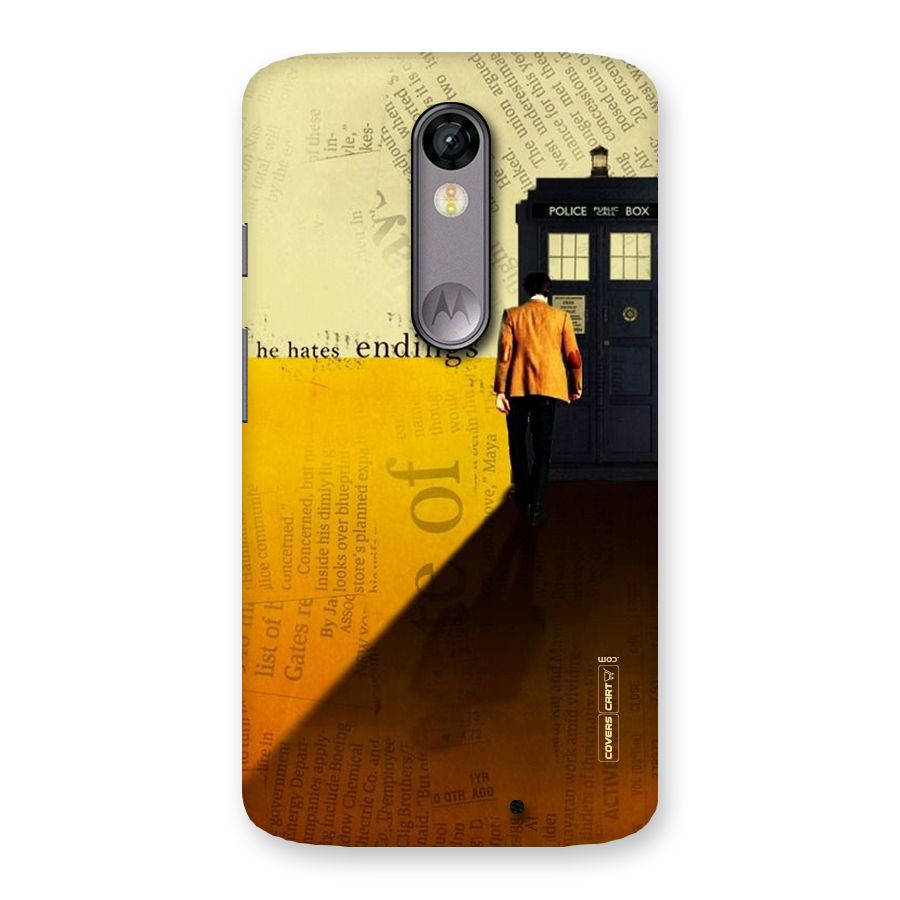 Hates Endings Back Case for Moto X Force