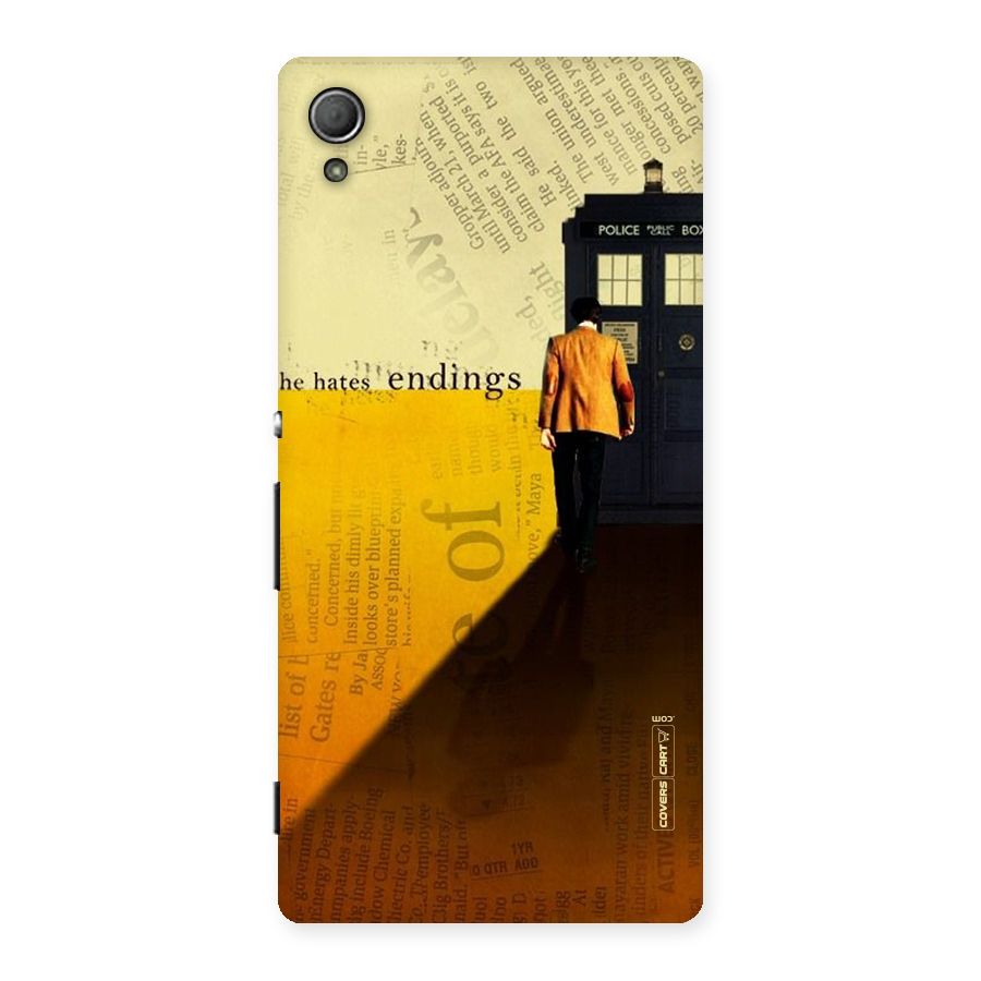 Hates Endings Back Case for Xperia Z4
