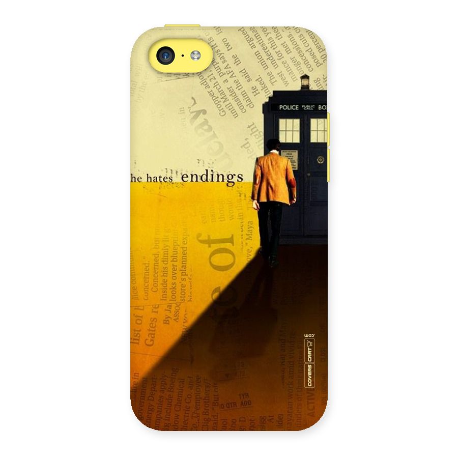 Hates Endings Back Case for iPhone 5C