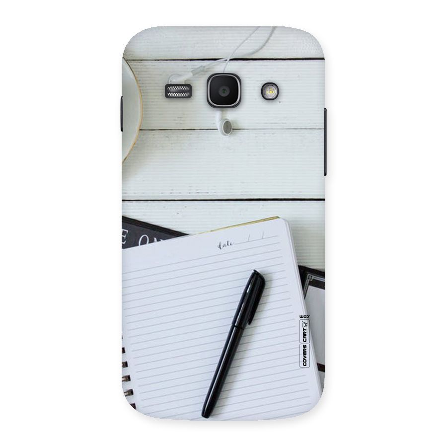 Headphones Notes Back Case for Galaxy Ace 3