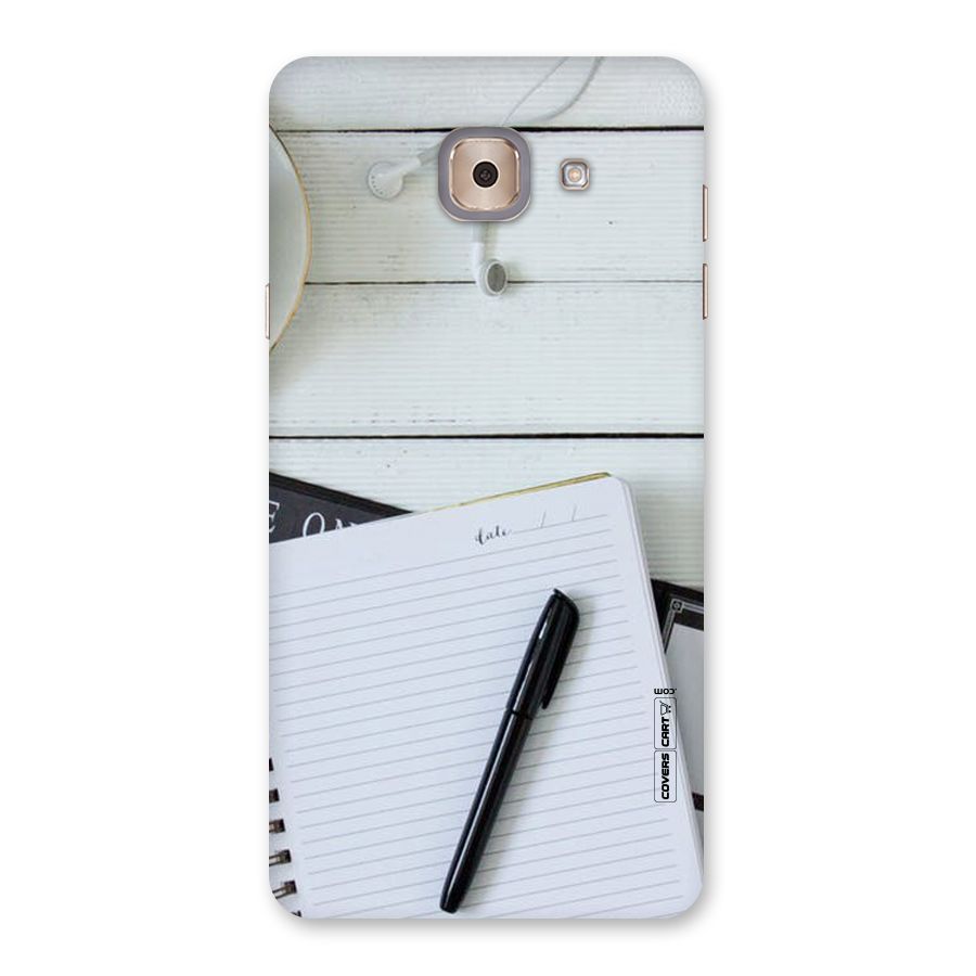 Headphones Notes Back Case for Galaxy J7 Max