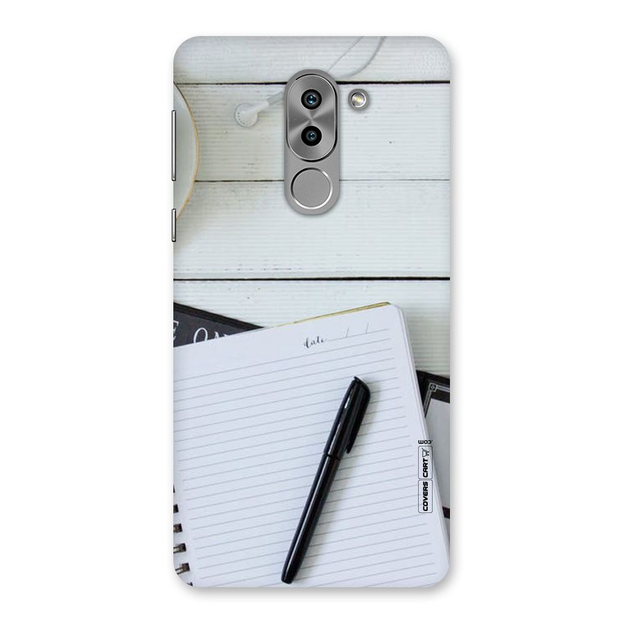 Headphones Notes Back Case for Honor 6X