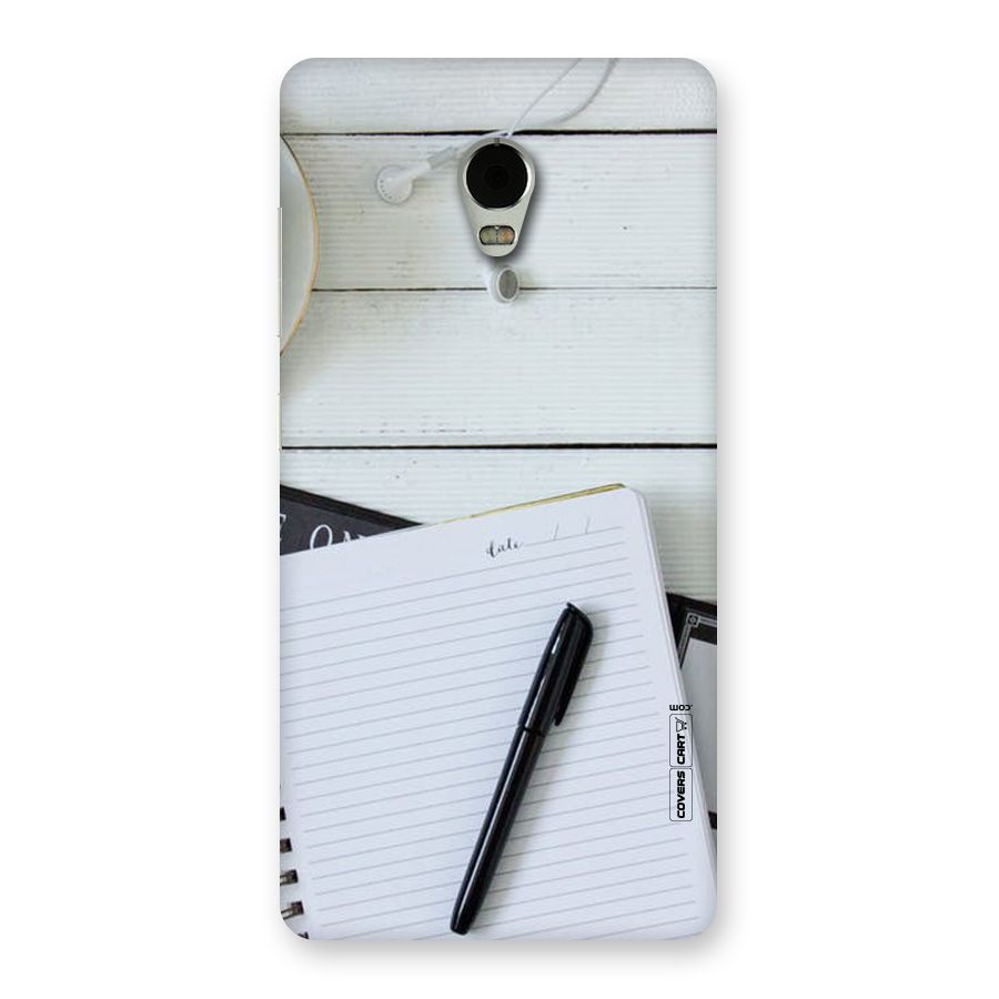 Headphones Notes Back Case for Lenovo Vibe P1