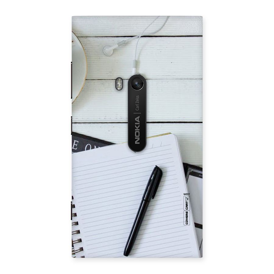 Headphones Notes Back Case for Lumia 920