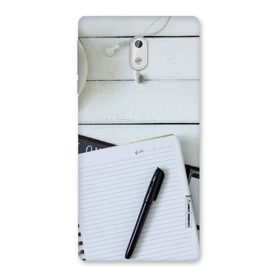 Headphones Notes Back Case for Nokia 3