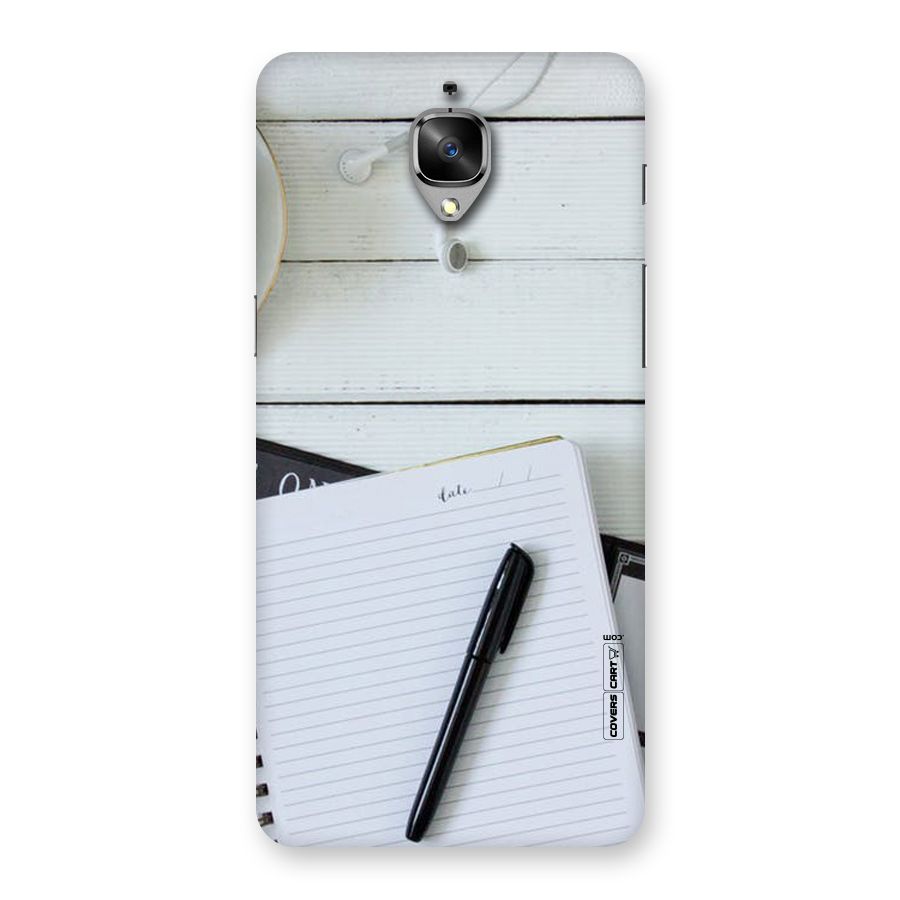 Headphones Notes Back Case for OnePlus 3