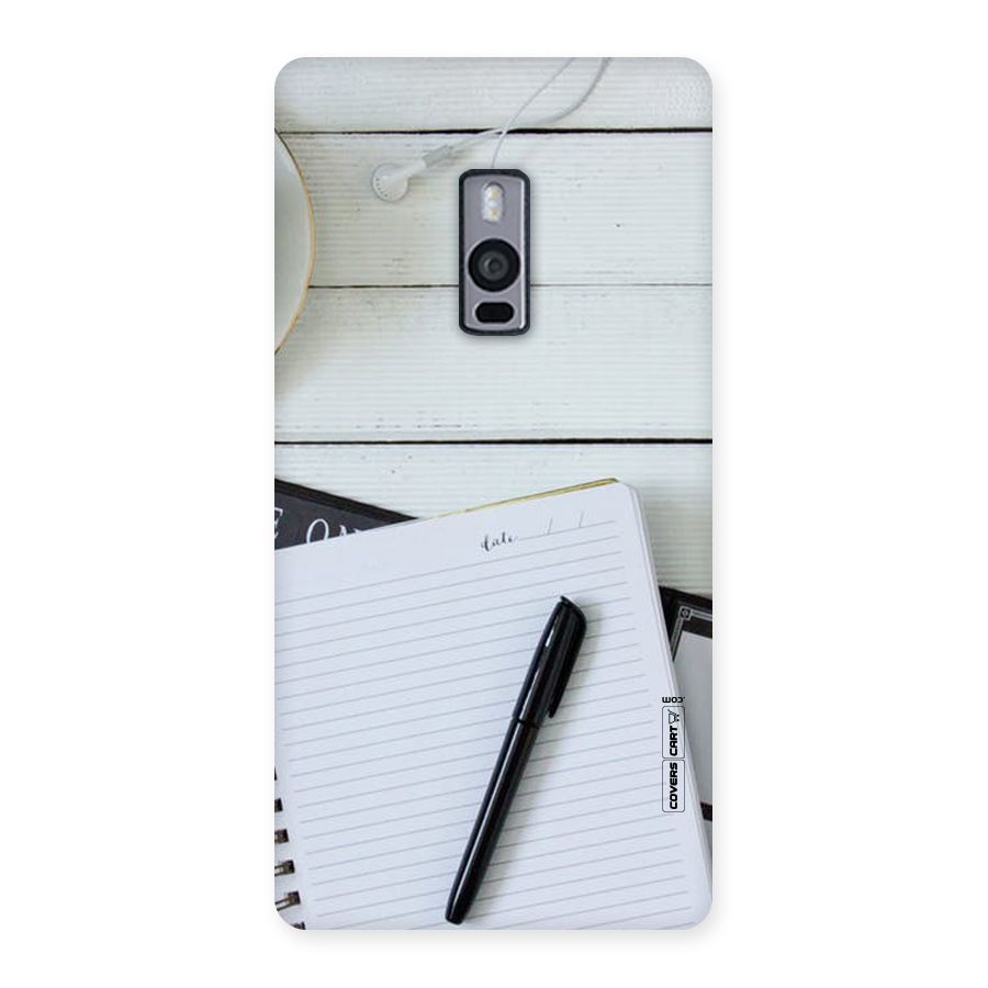 Headphones Notes Back Case for OnePlus Two