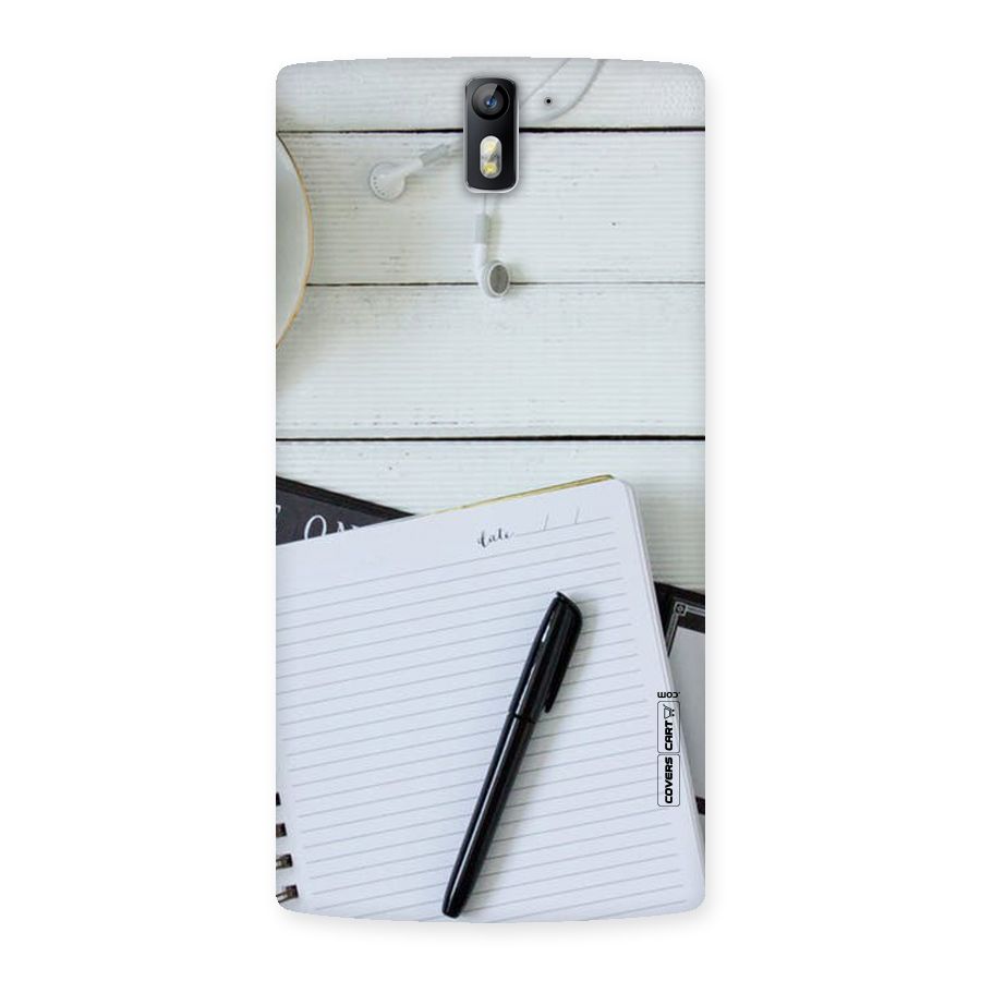 Headphones Notes Back Case for One Plus One