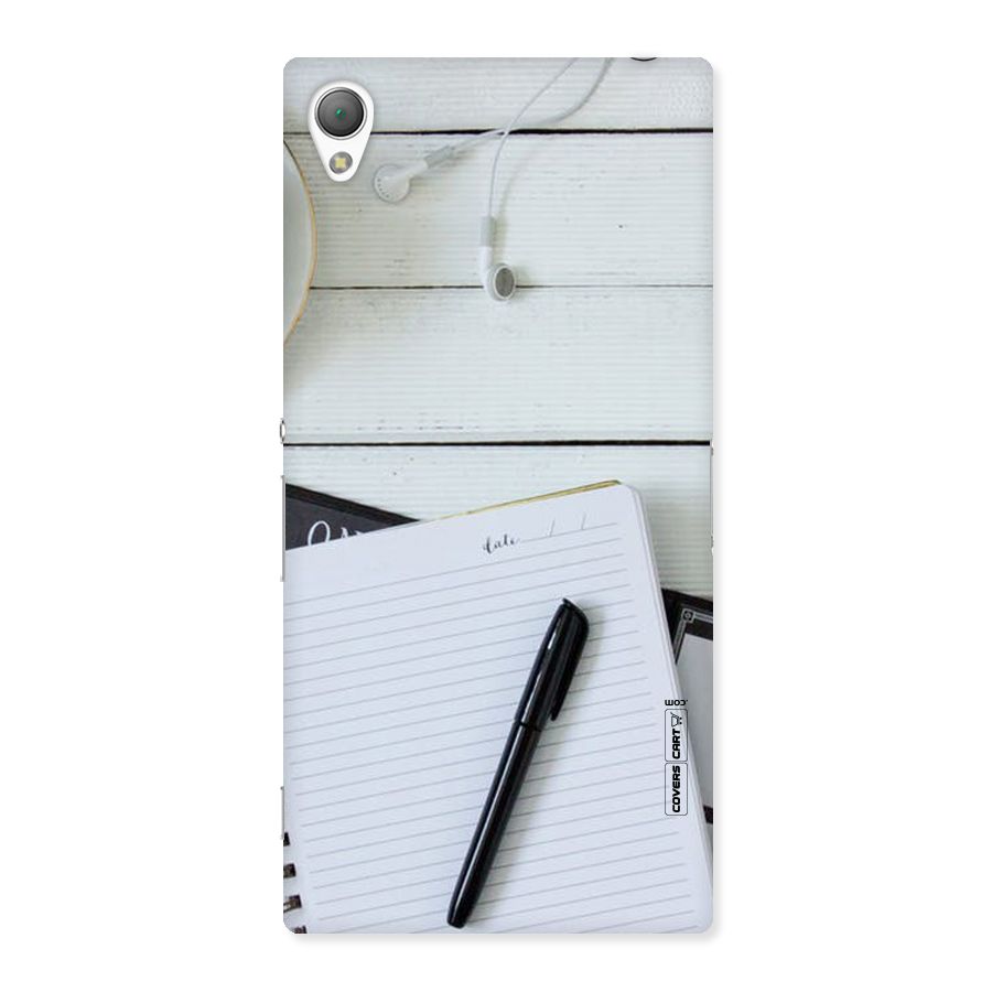 Headphones Notes Back Case for Sony Xperia Z3
