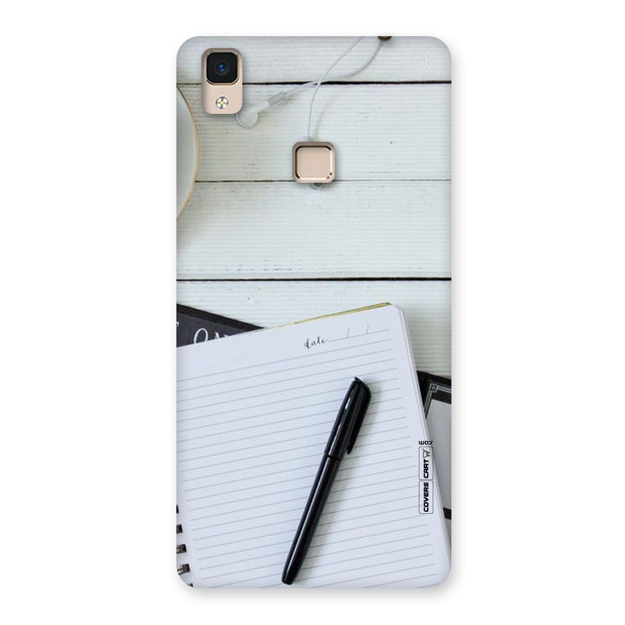 Headphones Notes Back Case for V3 Max