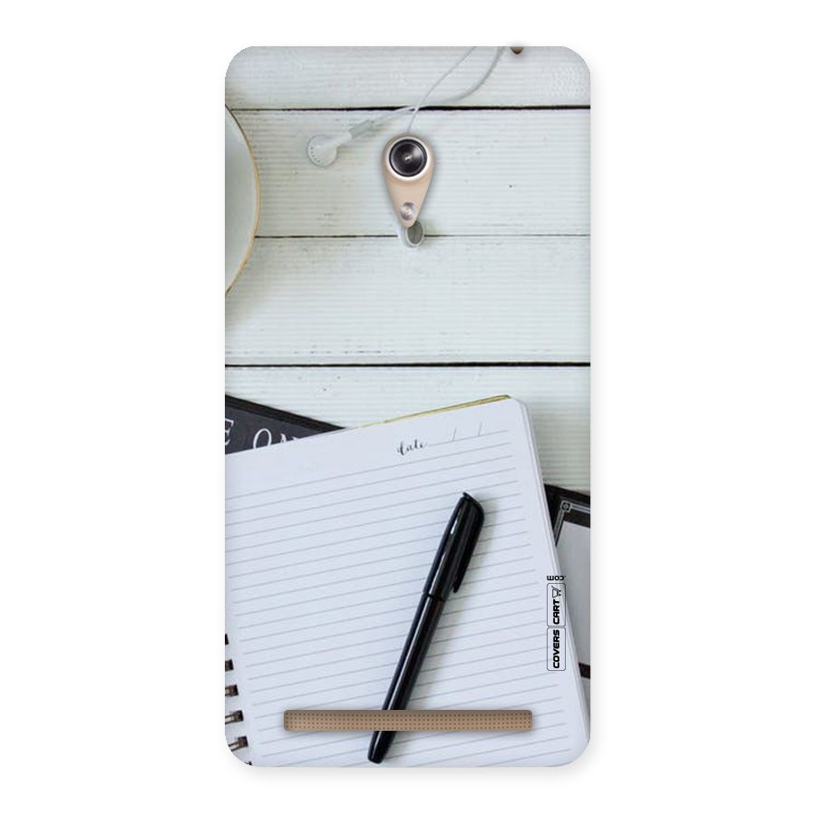 Headphones Notes Back Case for Zenfone 6