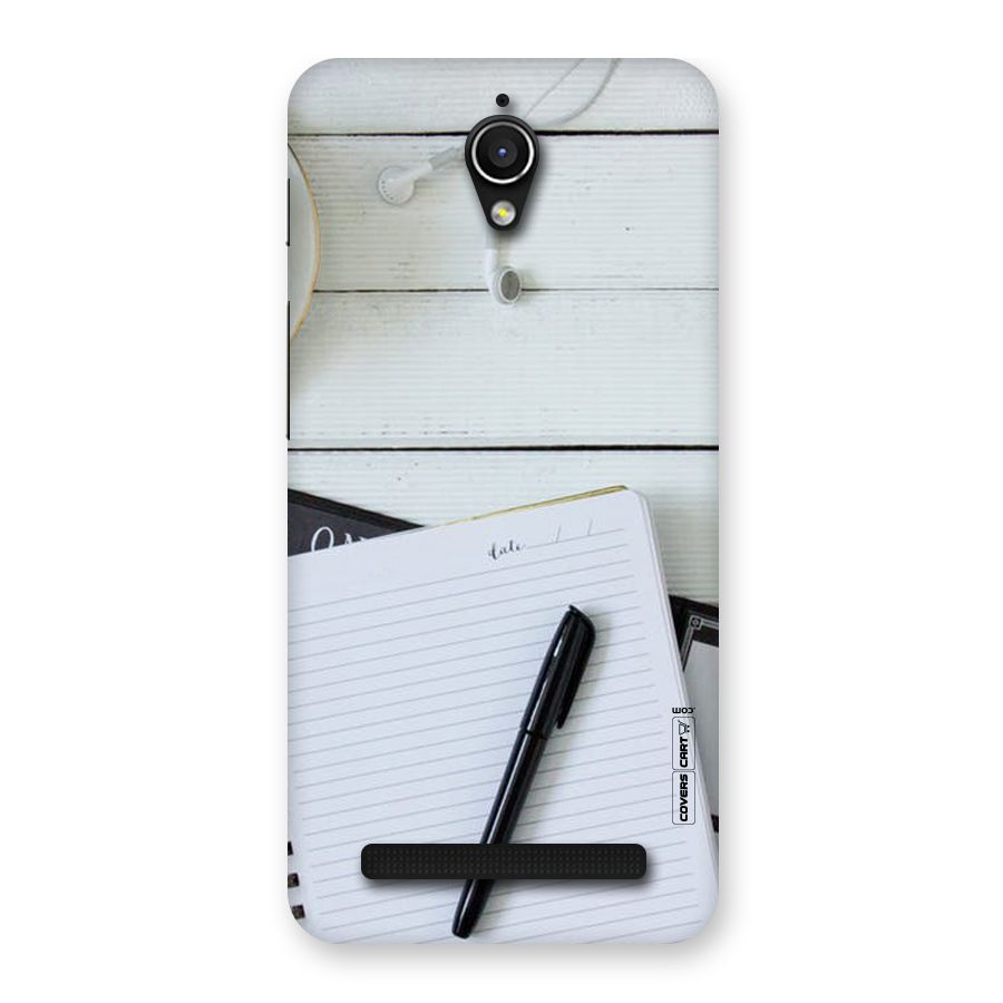 Headphones Notes Back Case for Zenfone Go