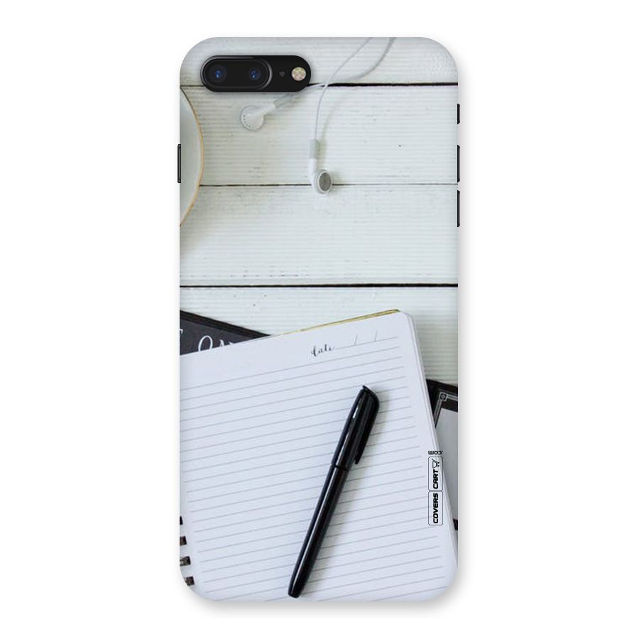 Headphones Notes Back Case for iPhone 7 Plus