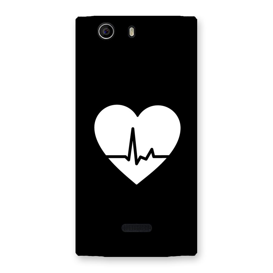 Heart Beat Back Case for Canvas Nitro 2 E311
