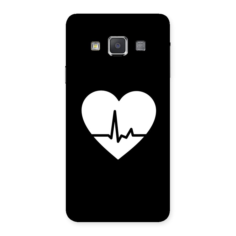 Heart Beat Back Case for Galaxy A3