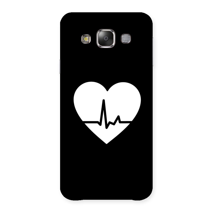 Heart Beat Back Case for Galaxy E7