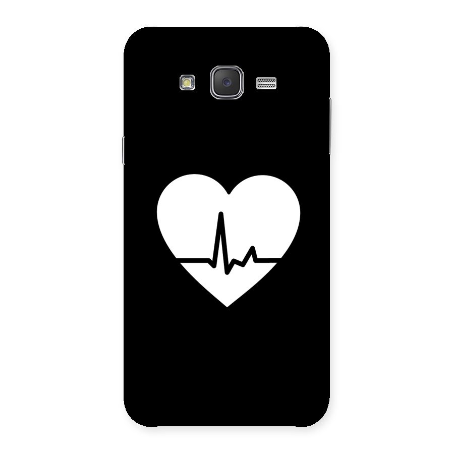 Heart Beat Back Case for Galaxy J7