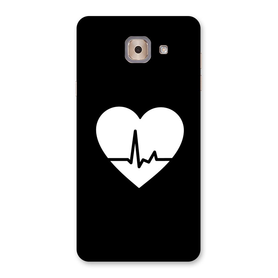 Heart Beat Back Case for Galaxy J7 Max