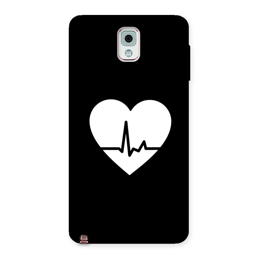 Heart Beat Back Case for Galaxy Note 3