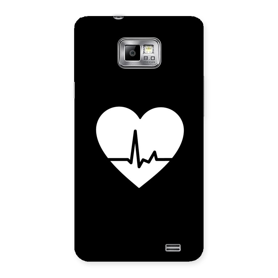 Heart Beat Back Case for Galaxy S2