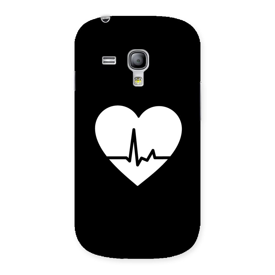 Heart Beat Back Case for Galaxy S3 Mini