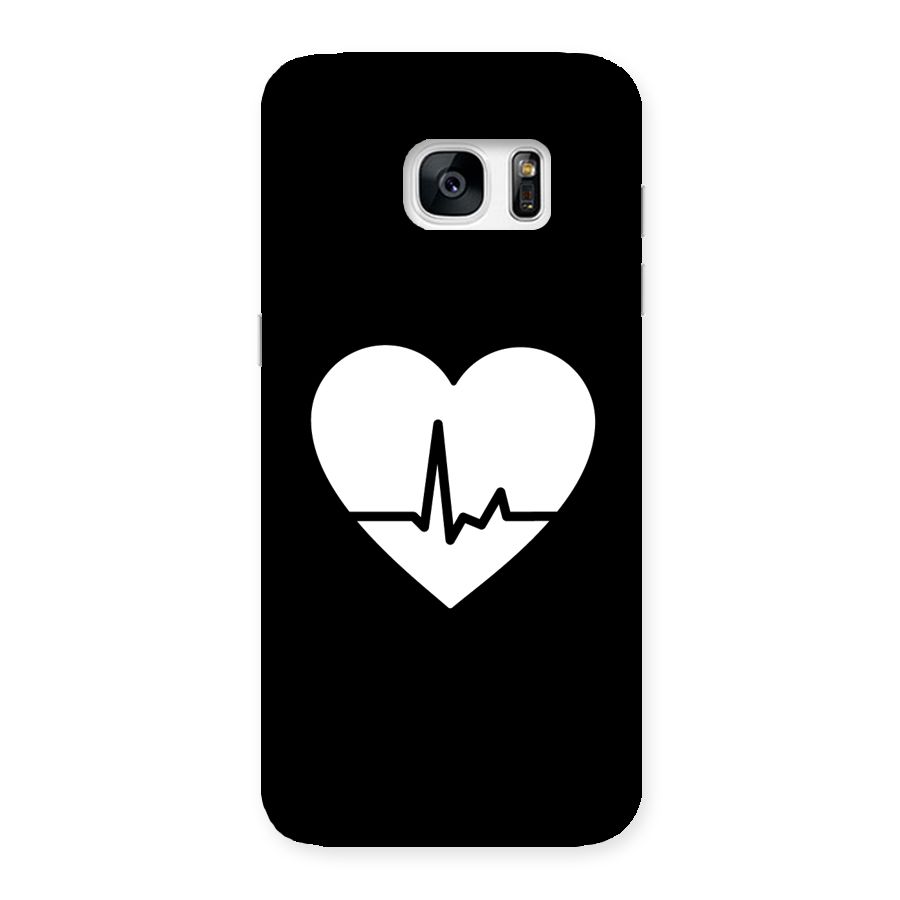 Heart Beat Back Case for Galaxy S7 Edge