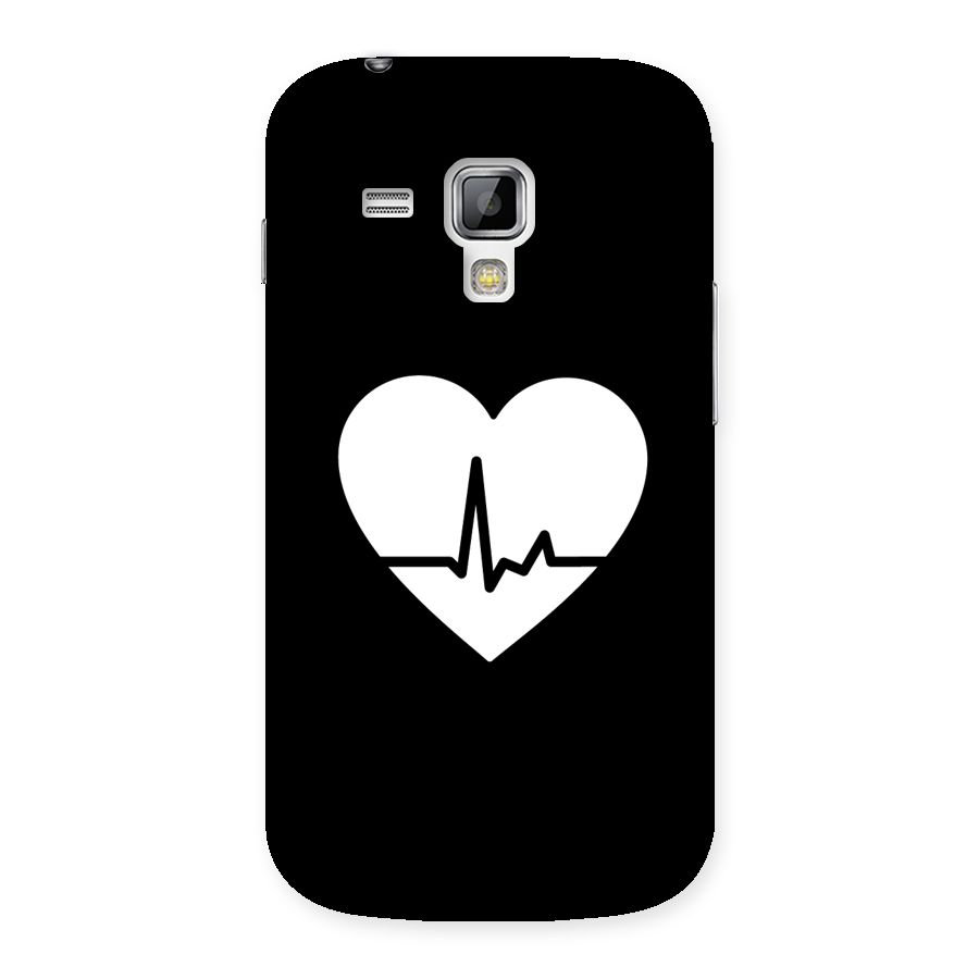 Heart Beat Back Case for Galaxy S Duos