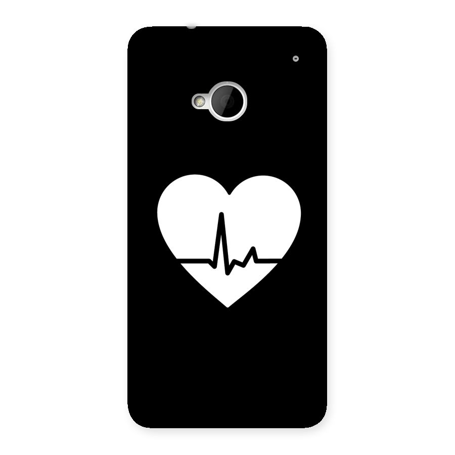 Heart Beat Back Case for HTC One M7