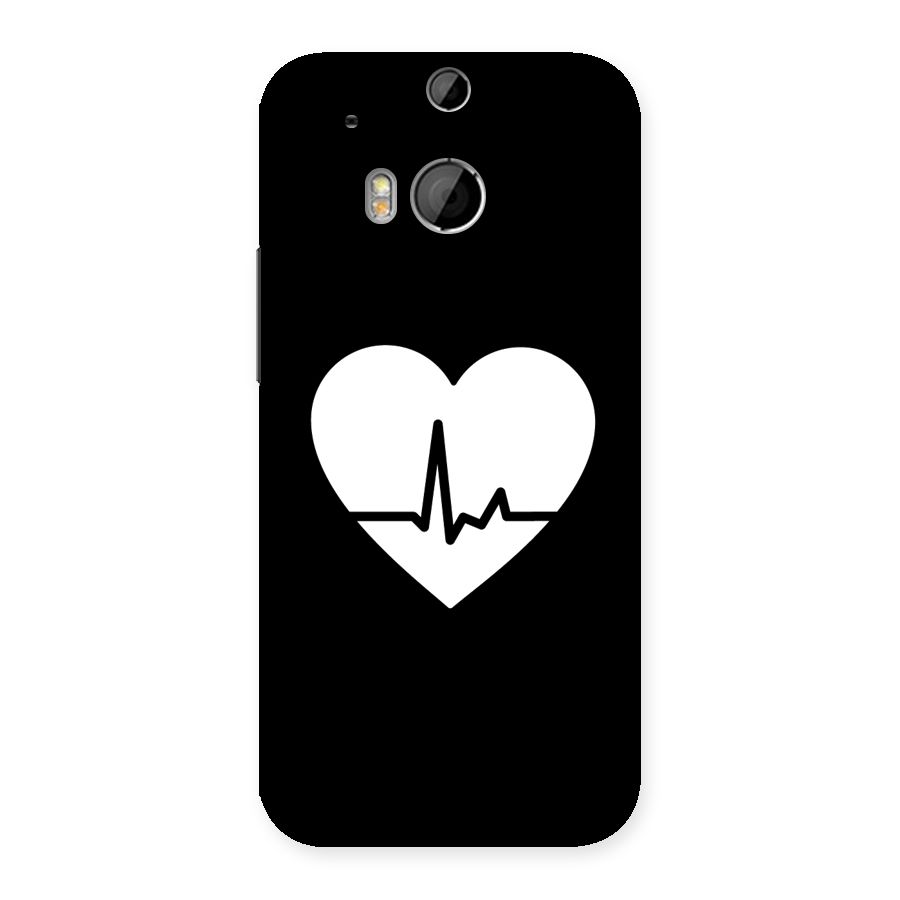 Heart Beat Back Case for HTC One M8
