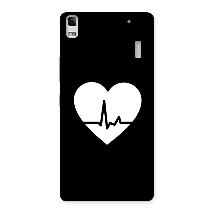 Heart Beat Back Case for Lenovo A7000