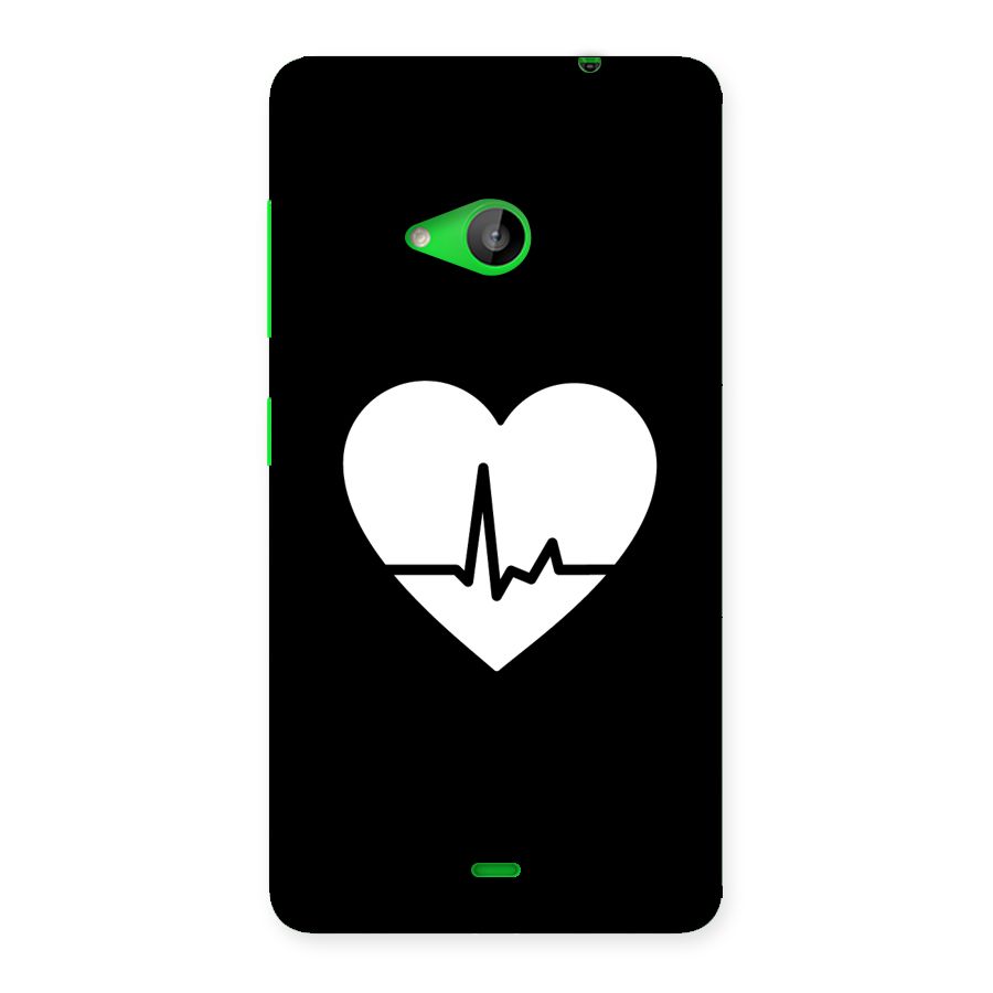 Heart Beat Back Case for Lumia 535