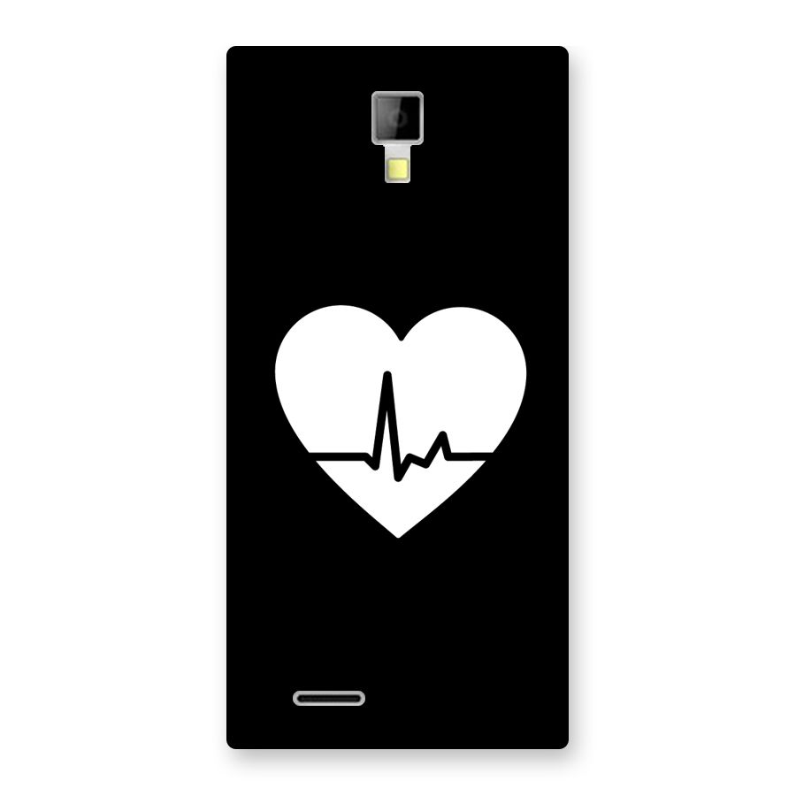 Heart Beat Back Case for Micromax Canvas Xpress A99