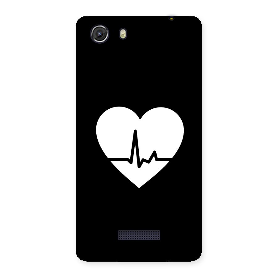 Heart Beat Back Case for Micromax Unite 3