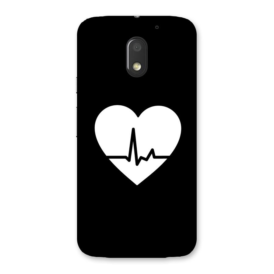 Heart Beat Back Case for Moto E3 Power