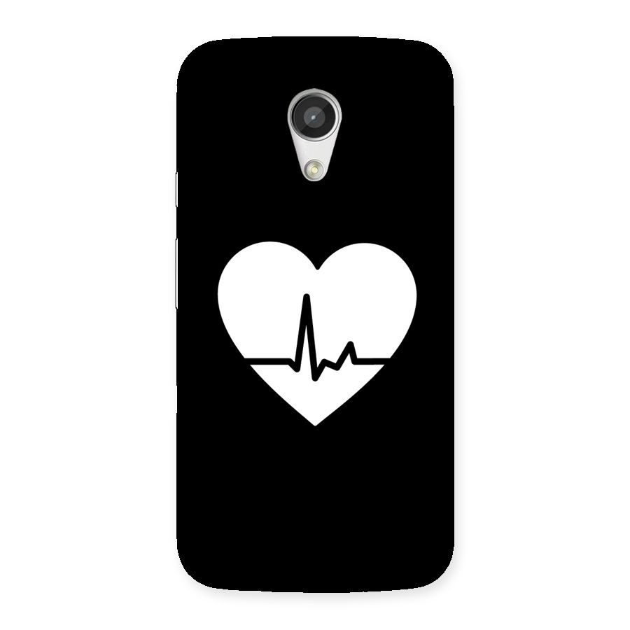 Heart Beat Back Case for Moto G 2nd Gen