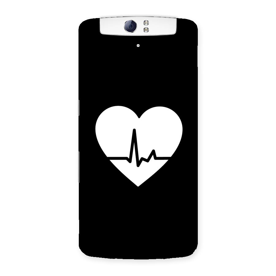 Heart Beat Back Case for Oppo N1