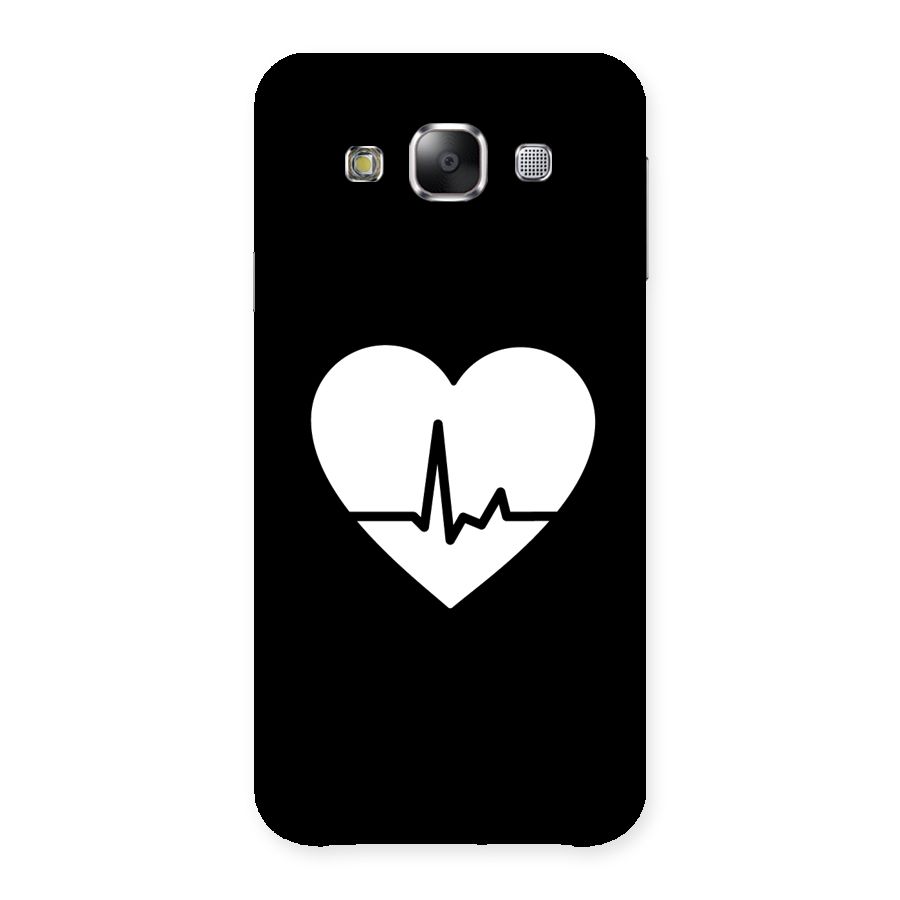 Heart Beat Back Case for Samsung Galaxy E5
