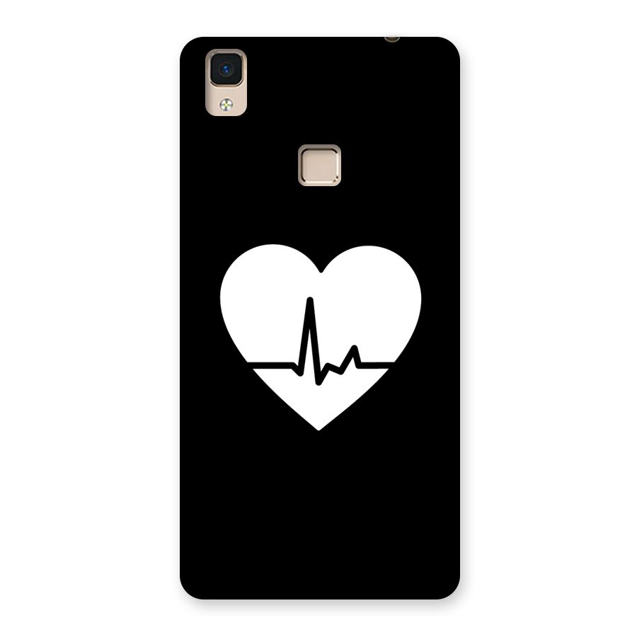 Heart Beat Back Case for V3 Max