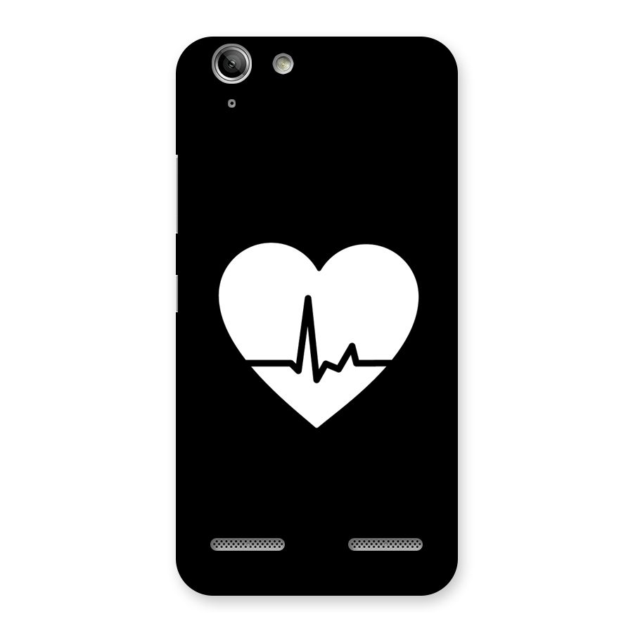 Heart Beat Back Case for Vibe K5 Plus