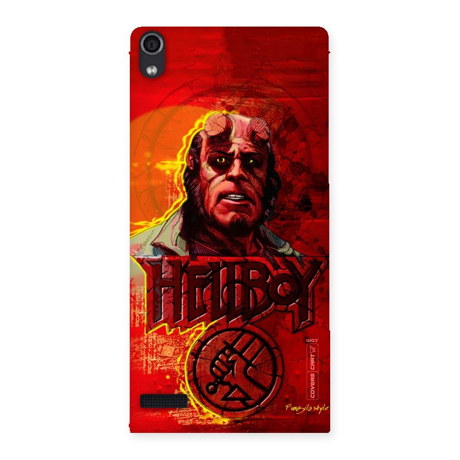 Hellboy Artwork Back Case for Ascend P6