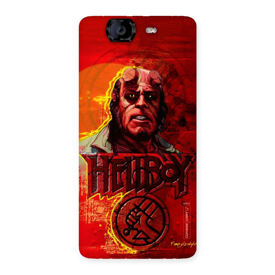 Hellboy Artwork Back Case for Canvas Knight A350
